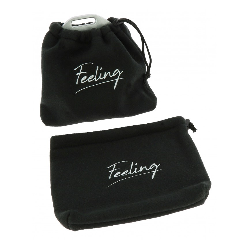 Feeling Stirrups Covers Fleece Black