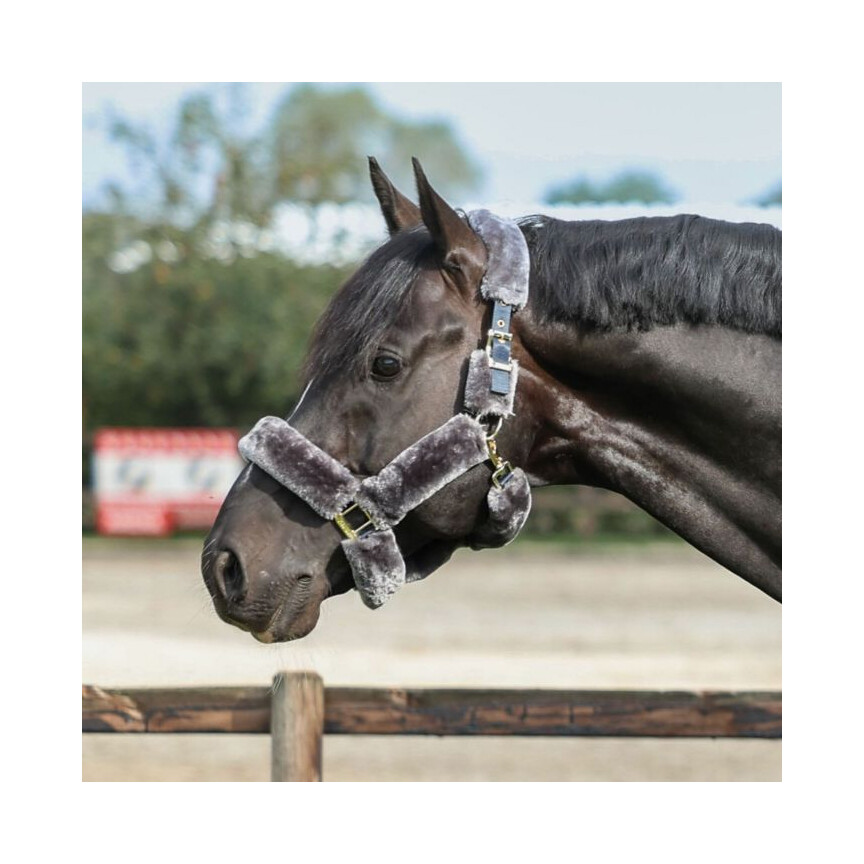 Bucas Show-Line Full Fur Halter