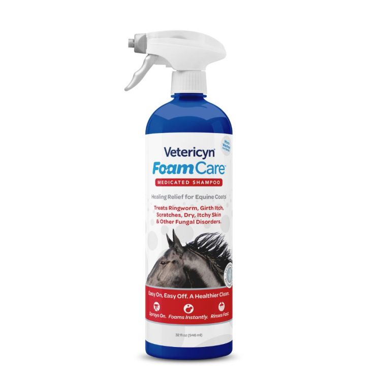 Vetericyn Foamcare Eerste Hulp Paardenshampoo 500 ML