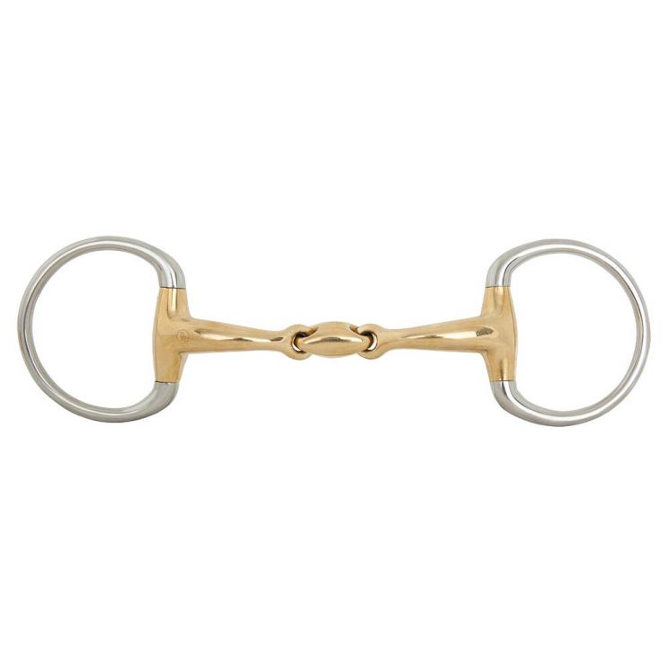BR Double Jointed Eggbutt Snaffle Soft Contact 16MM Ø 65MM