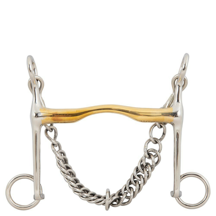 BR Weymouth Curb Bit Soft Contact 14MM