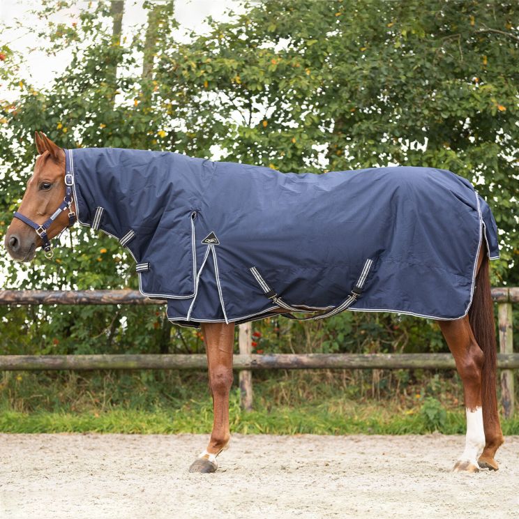 QHP Regendeken turnout vaste hals 300gr