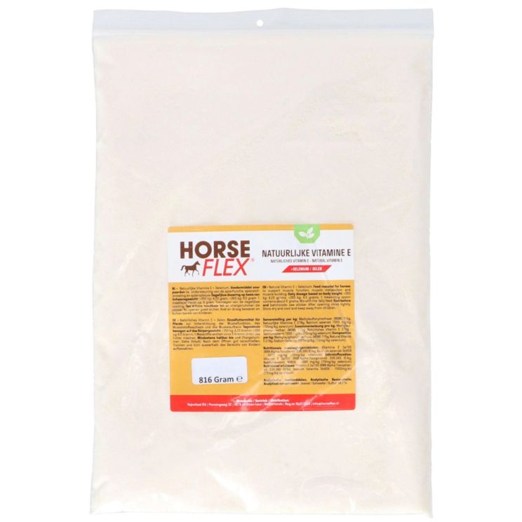 Horseflex Natuurlijke Vitamine E + Selenium Navul 