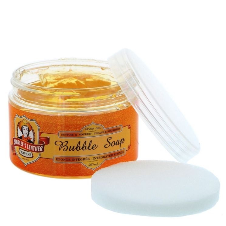 Charlee's Leather Bubble Soap
