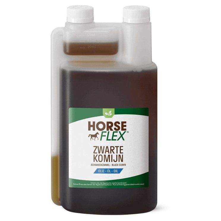 HorseFlex Zwarte Komijn Olie
