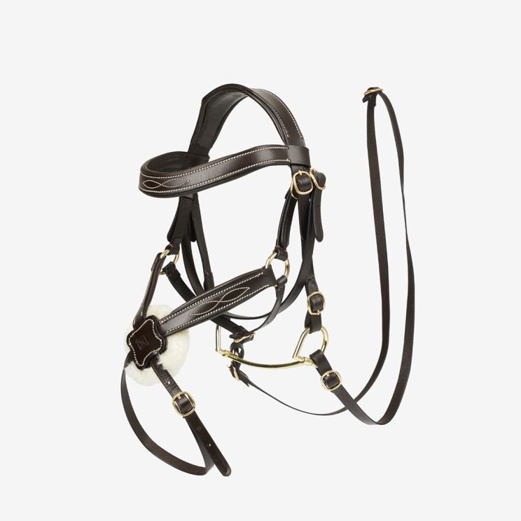 LeMieux Hobby Horse Grackle Bridle Brown