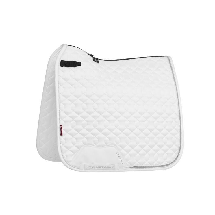  LeMieux Saddle Pad Dressage Chrystal White