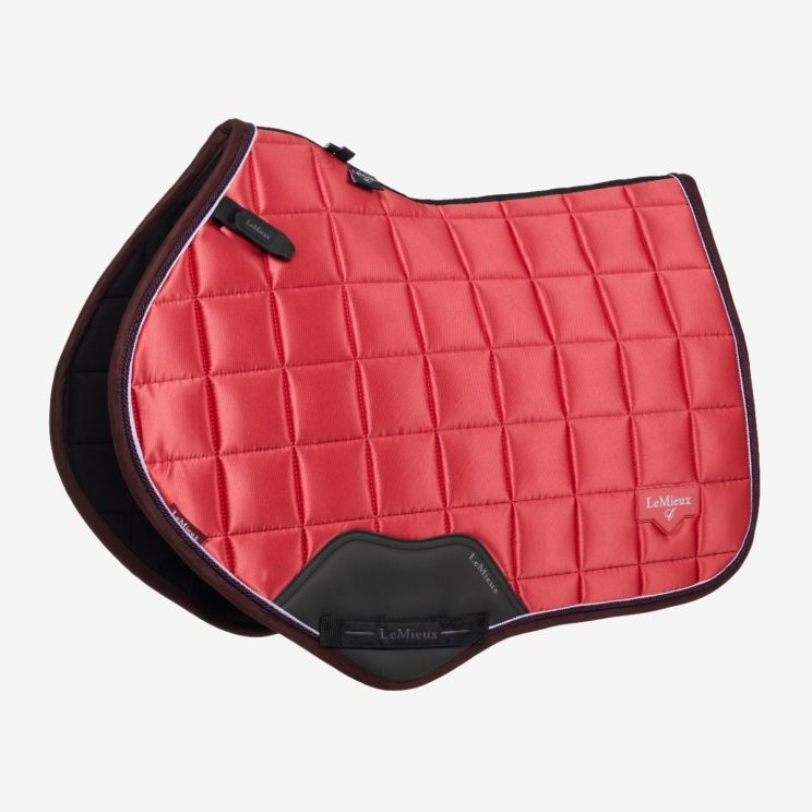 LeMieux Saddle Pad Jumping Loire Limited Edition - Cranberry