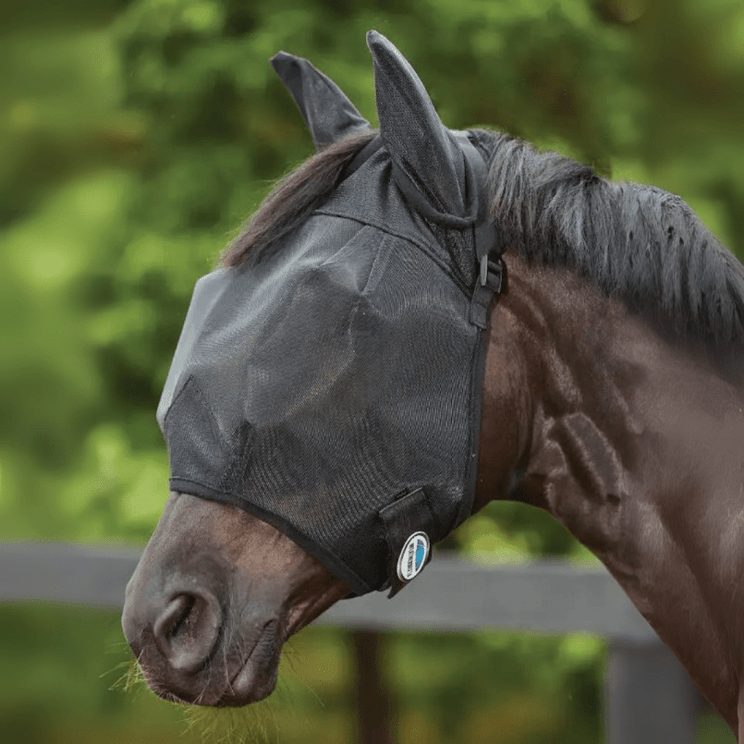 Weatherbeeta Fly Mask ComFiTec Double Dart Deluxe With Ears