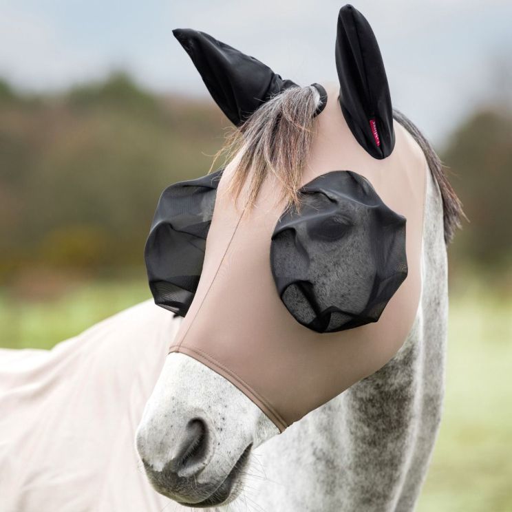 Lemieux Bug Relief Fly Mask Walnut