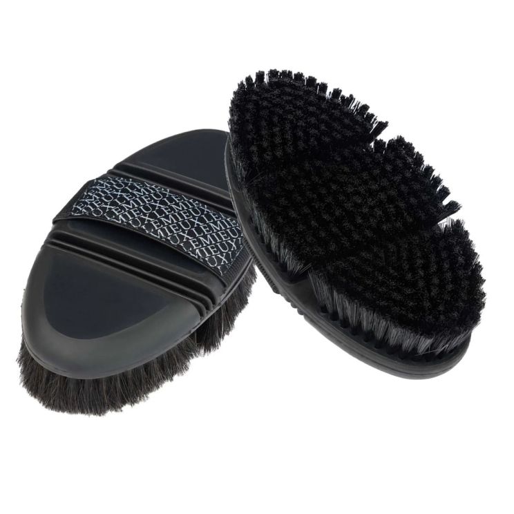 Lemieux Horse Hair Flexi Brush Black