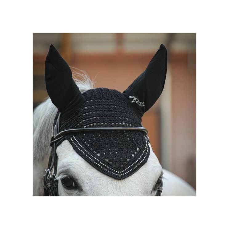 Penelope Fly Veil New Strass Black