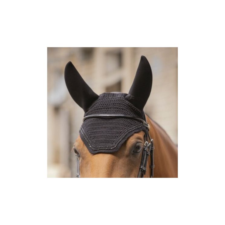 Penelope Fly Veil Soundless Strass Black