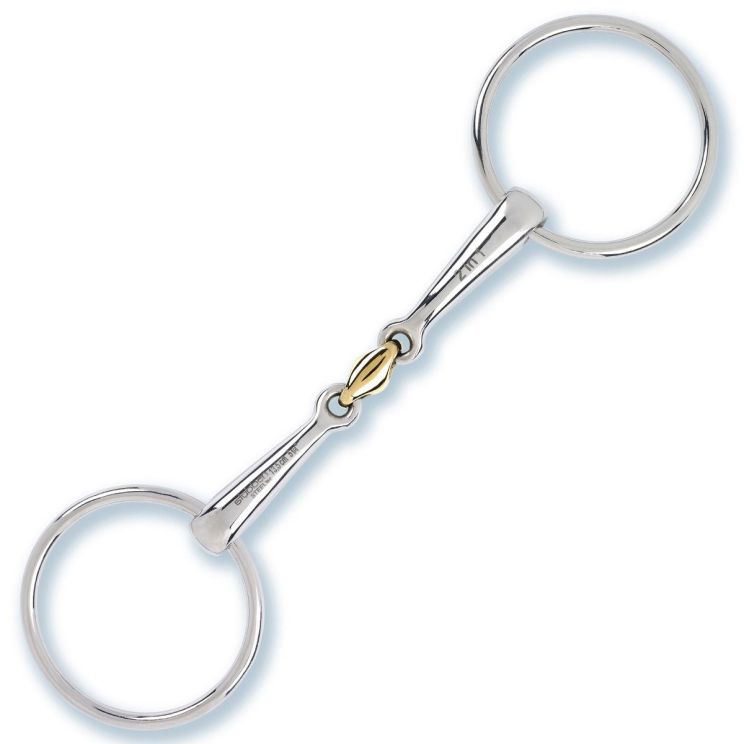 Stübben Loose Ring Snaffle Double Broken 2in1