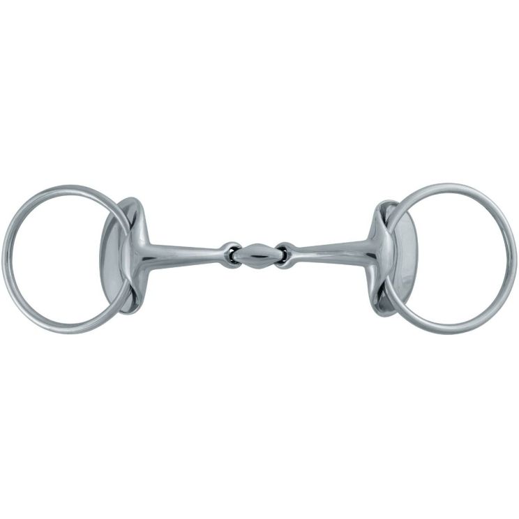 Stübben Silver Wings Snaffle Double Broken