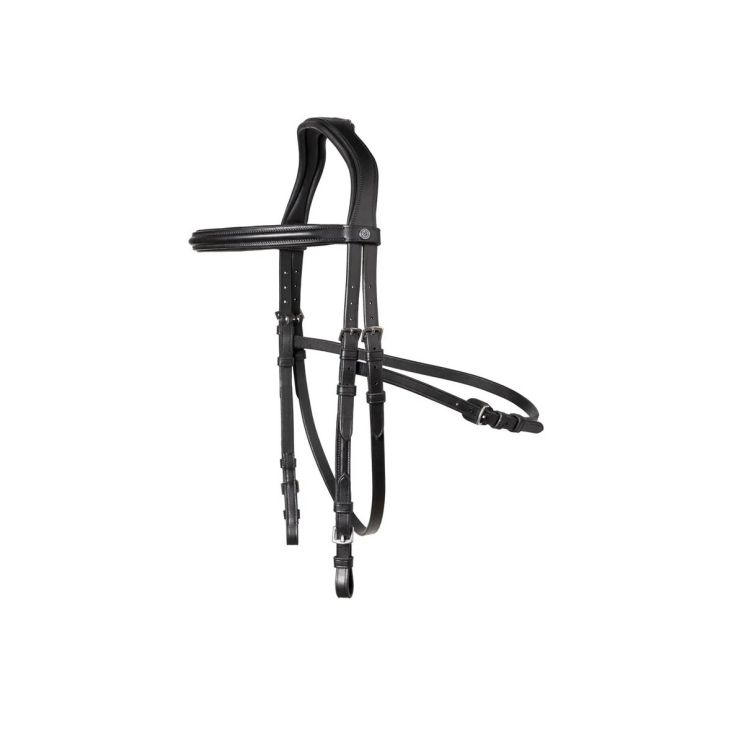 TRUST Bridle Hickstead Black-Silver