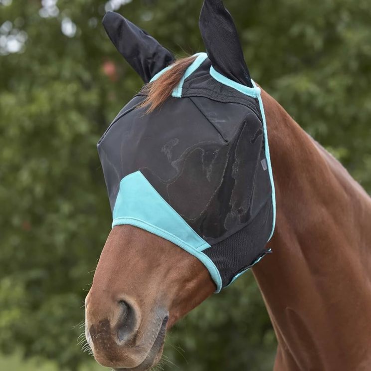 Weatherbeeta Fly Mask Comfitec Fine Deluxe + Ears