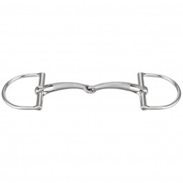 Sprenger Satinox Single Jointed D-Ring - DocHorse