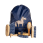 Grooming Deluxe Sammy kids borsteltas navy set