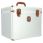Je t'aime EQUITHÈME Grooming box silver front