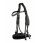 LJ Leathers Dressage Double Bridle Patent Round