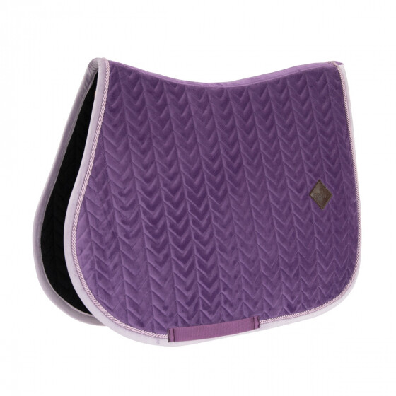 Purple saddle pads discount