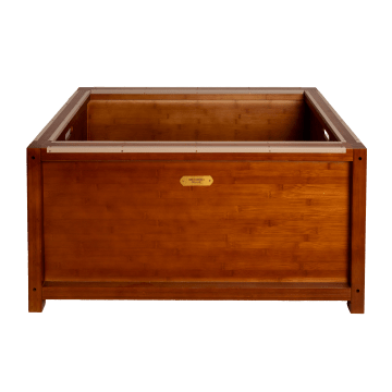 Grooming Deluxe Bamboo slow feeder 100x50x29cm
