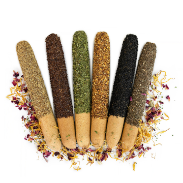Candy Horse Sticks With Herbs