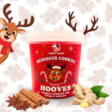 Candy Horse Christmas Hooves - Santa's Cookies