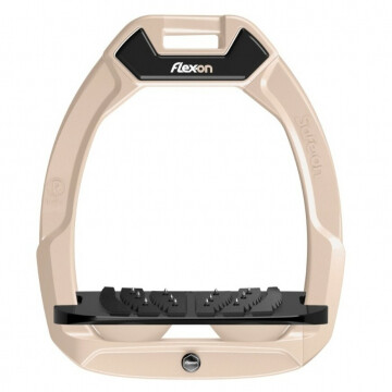 Flex-On Stirrups Safe-On -Milkshake