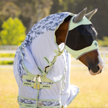 LeMieux Vliegenmasker Visor-Tek + Oren Macaron